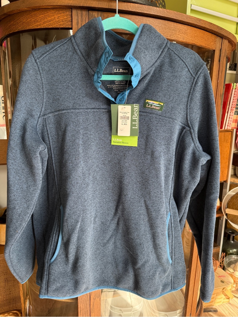Llbean Women’s Sweater Fleece NWT